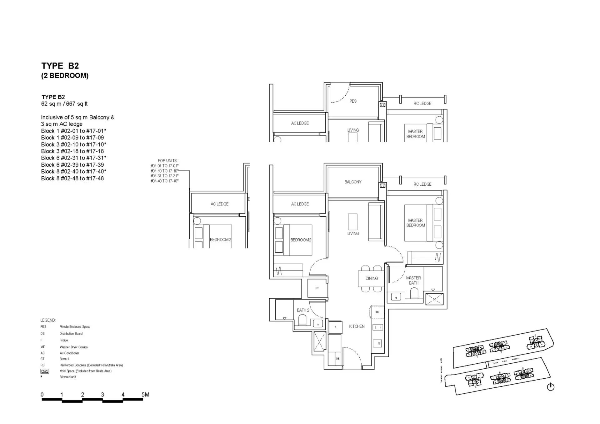 The Continuum floorplan